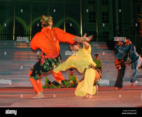 Silat Malay Martial Art Performance At Colours Of Malaysia Celebration