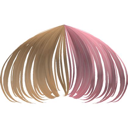 Full Split Blonde Pink Wispy Bangs Roblox Item Rolimon S