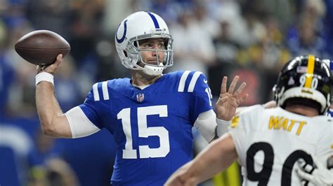 Joe Flacco Relieves Injured Richardson And Helps Colts Hold Off