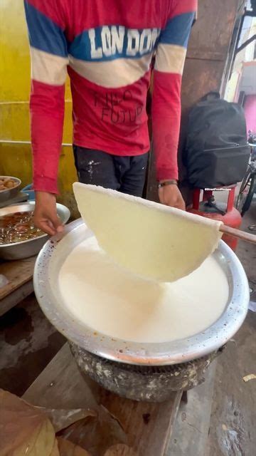 Street Food Recipes on Instagram: "Famous Malai Puri Prasad of Sri ...