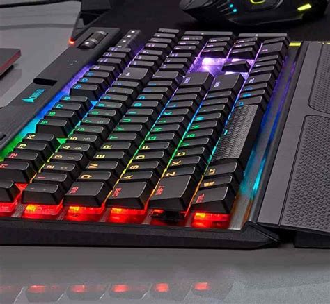 K70 RGB MK2 Low Profile Mechanical Gaming Keyboard - The Gamesmen