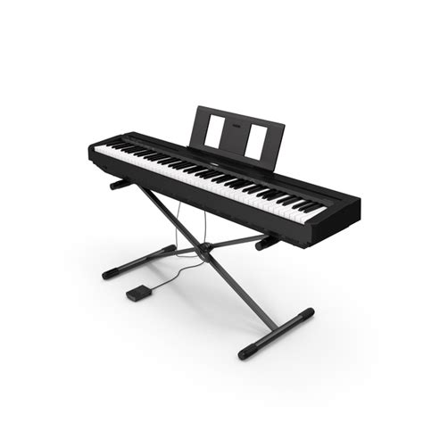 Digital Piano Yamaha P45 Stand Mounted PNG Images & PSDs for Download ...