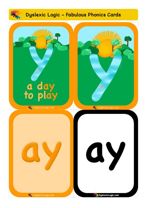 Long Vowel Resources Ay — Dyslexic Logic