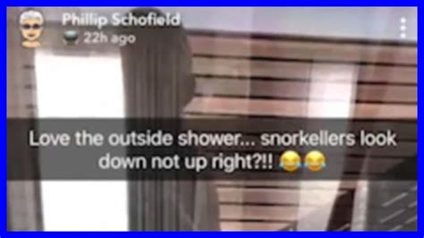 Phillip Schofield Snapchat This Morning Star Flashes Bare Bottom In