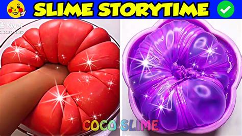 🎧satisfying Slime Storytime 160 ️💛💚 Best Tiktok Compilation Youtube