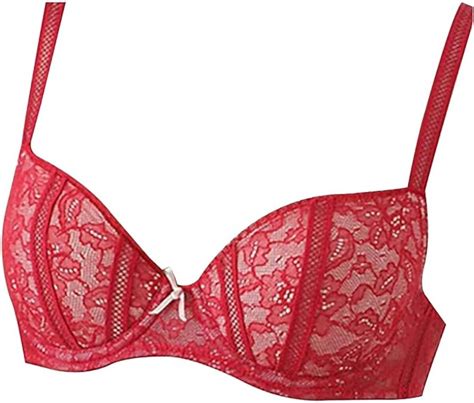 Buy Wacoal Rhapsody In Lace Contour Underwire Bra In Jester Red Multi