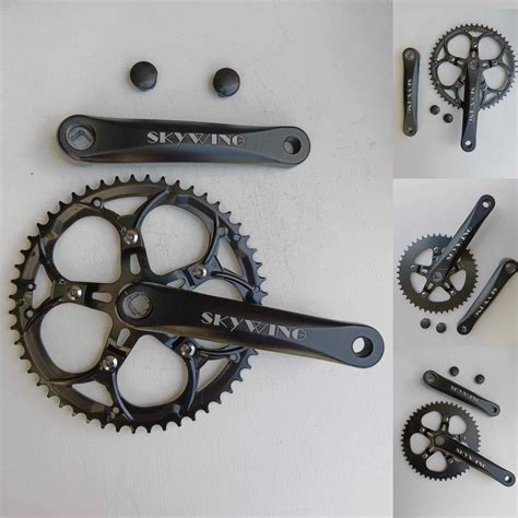 Aluminum Alloy Bicycle Single Speed Crankset For Fixie T T T Road