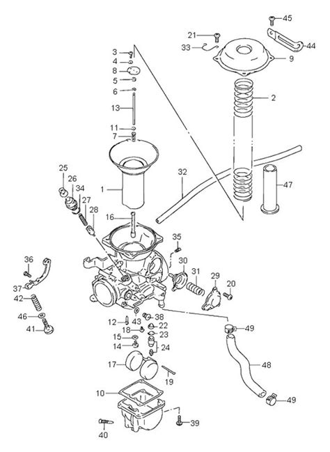 Suzuki Intruder Carburetor Diagram