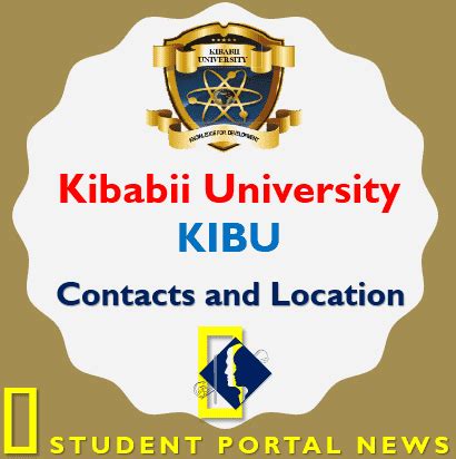 Kibabii University (KIBU), Kenya Contacts, Location and Full Address