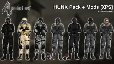 Resident Evil 4 Hunk Pack XPS By 972oTeV On DeviantArt