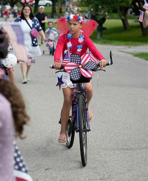 Fourth Of July Bike Parade In Bayside