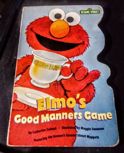 This is a Board Book featuring Elmo and Jim Henson's Sesame Street ...