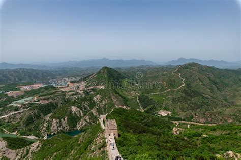 Simatai Great Wall Close To Gubei Water Town in Beijing China, G Stock ...