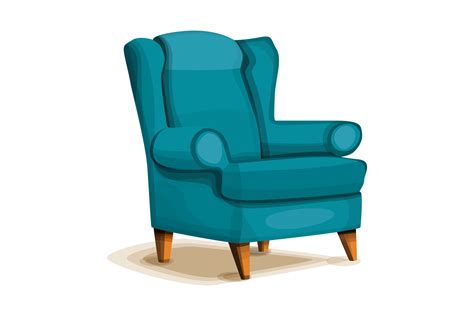 Armchair Icon, Cartoon Style Graphic by nsit0108 · Creative Fabrica