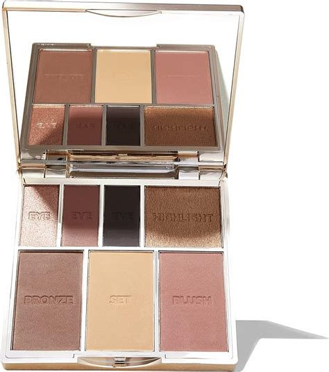 Bare Basics Face Eye Palette From Sculpted By Aimee Nude Travel Friendly Nude Look