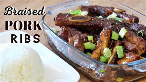 Braised Pork Ribs Easy Recipe How To Cook Braised Pork Ribs Braised Sweet Pork Ribs Youtube