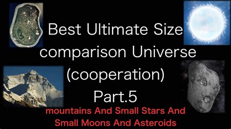 Best Ultimate Size Comparison Universe Cooperation Part5 Youtube