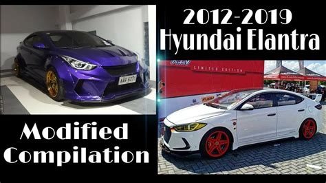 Hyundai Elantra Modified Compilation YouTube