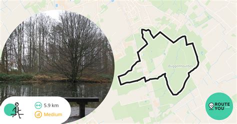 Buggenhout Bos Recreatieve Wandelroute RouteYou