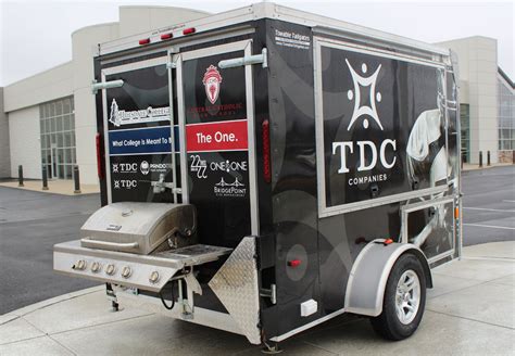 Enclosed Trailer Graphics And Installation Equipt Graphics Solutions