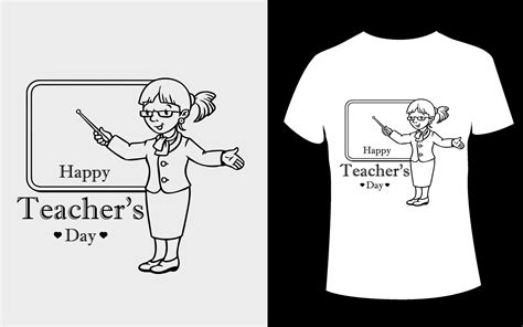 Happy Teacher S Day T Shirt Design 29137000 Vector Art At Vecteezy