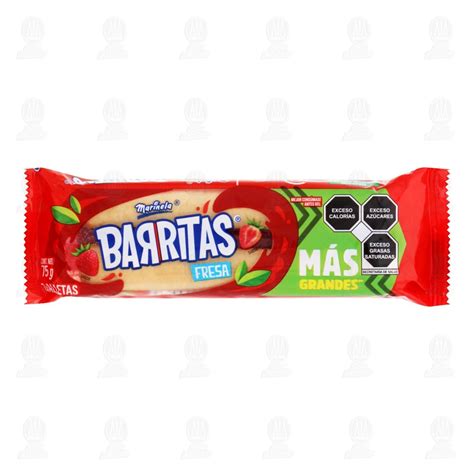 Galletas Marinela Barritas Fresa 75 Gr