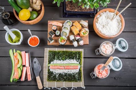 Sushi Zutaten Was Braucht Man Um Sushi Selber Zu Machen