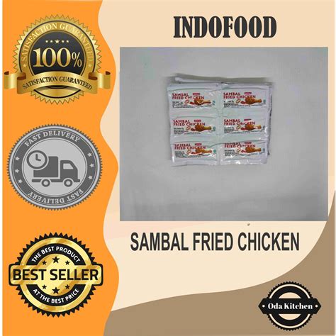 Jual Indofood Sambal Fried Chicken Pedas Renceng Isi 24x8ml Shopee Indonesia