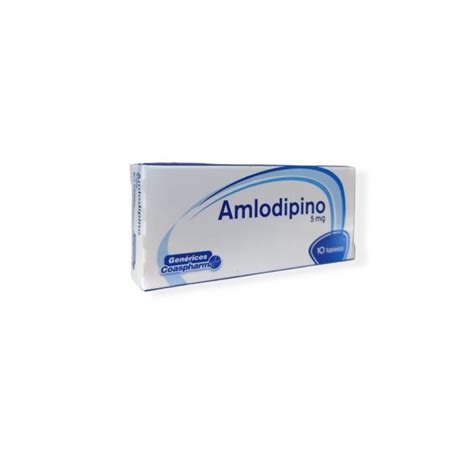 Amlodipino Mg Caja X Tab Coaspharma Farma Medical Sas