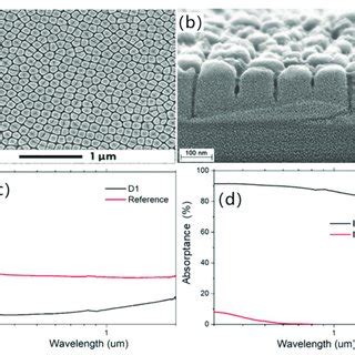 Sem Images A Top View And B Cross Sectional View Of A D