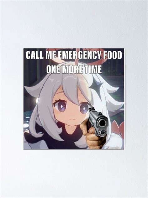 Piamon Emergency Food Meme But Theres A Twist Genshin Impact Hoyolab