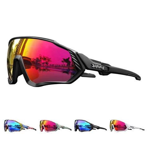 KAPVOE Polarized Sunglasses for Mountain Biking