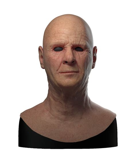 Silicone Mask Realistic Elderly Man Disguise Mask