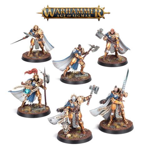 Figurines Warhammer de la gamme Age of Sigmar à monter et à peindre