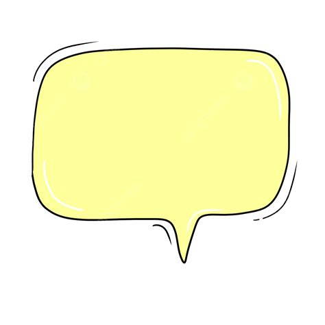 Chat Speech Hd Transparent Yellow Speech Chat Bubble Speech Bubble