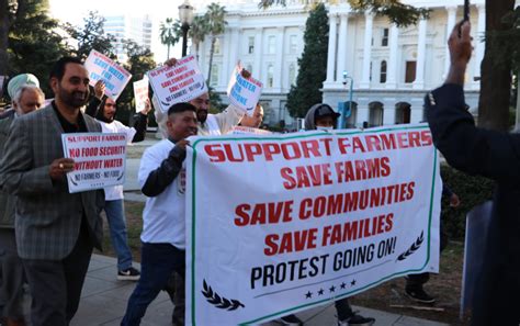 California farmers march on Capitol, protest water fees - National Nut ...