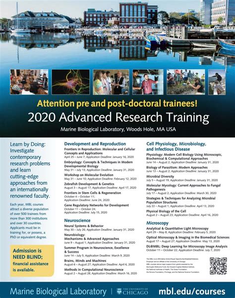 Marine Biological Laboratory on LinkedIn: #deadlines 