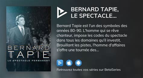 Regarder Bernard Tapie Le Spectacle Permanent Streaming