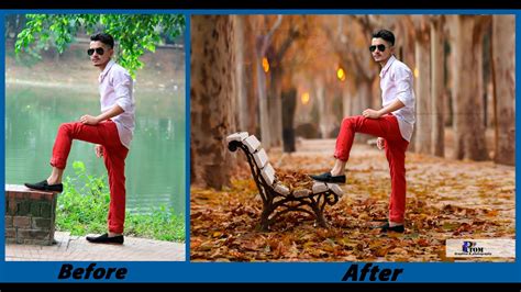 Photoshop CC - Background Change and Photo Retouch Tutorial - August ...