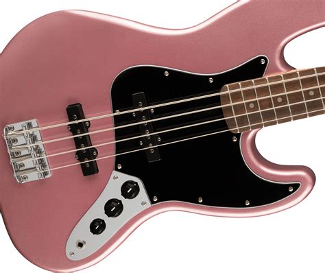 Squier Affinity Series Jazz Bass Lau Burgundy Mist Basse électrique