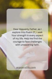 15 Powerful Prayer Points From Psalm 27