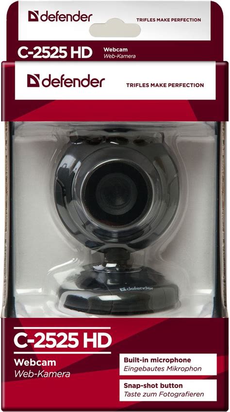 Уеб камера Defender C-2525HD - 63252 63252 - на топ цена от Ардес