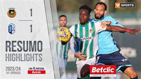 Resumo Rio Ave 1 1 Vizela Liga 23 24 14 YouTube