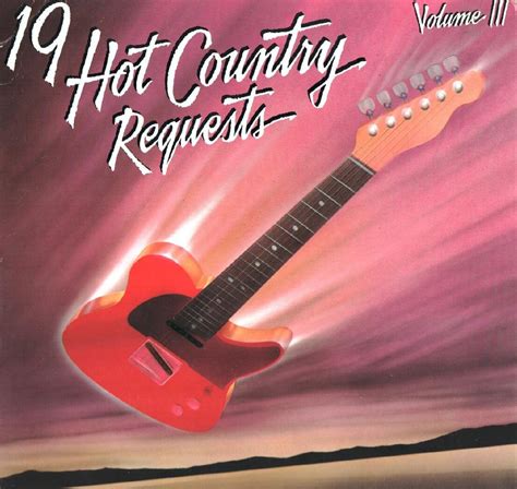 Amazon Various Hot Country Requests Volume III LP VG NM Canada Epic FE CDs