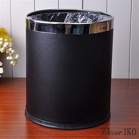 Мусорное ведро LBS-14 черное, 10 л. купить в интернет-магазине Decoriko