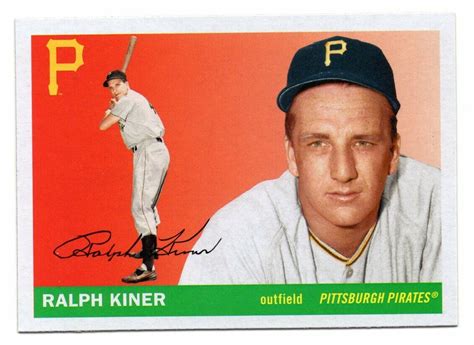 Topps Archives Ralph Kiner Card Ebay