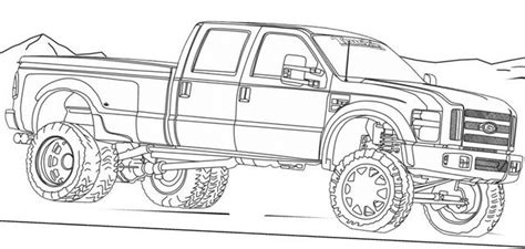 Printable Chevy Truck Coloring Pages