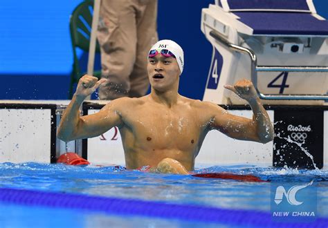 Chinesischer Star Sun Yang Hofft Auf Perfektes Ende Der Olympischen