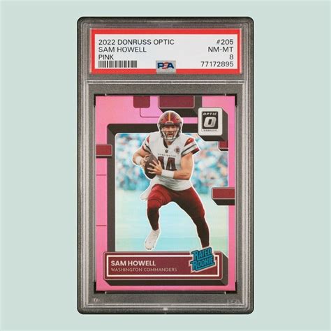 Panini Donruss Optic Rated Rookie Pink Prizm Sam Howell Rc