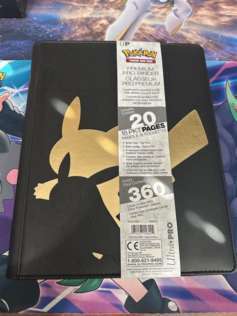 ULTRA PRO PIKACHU BINDER | pokemoneats